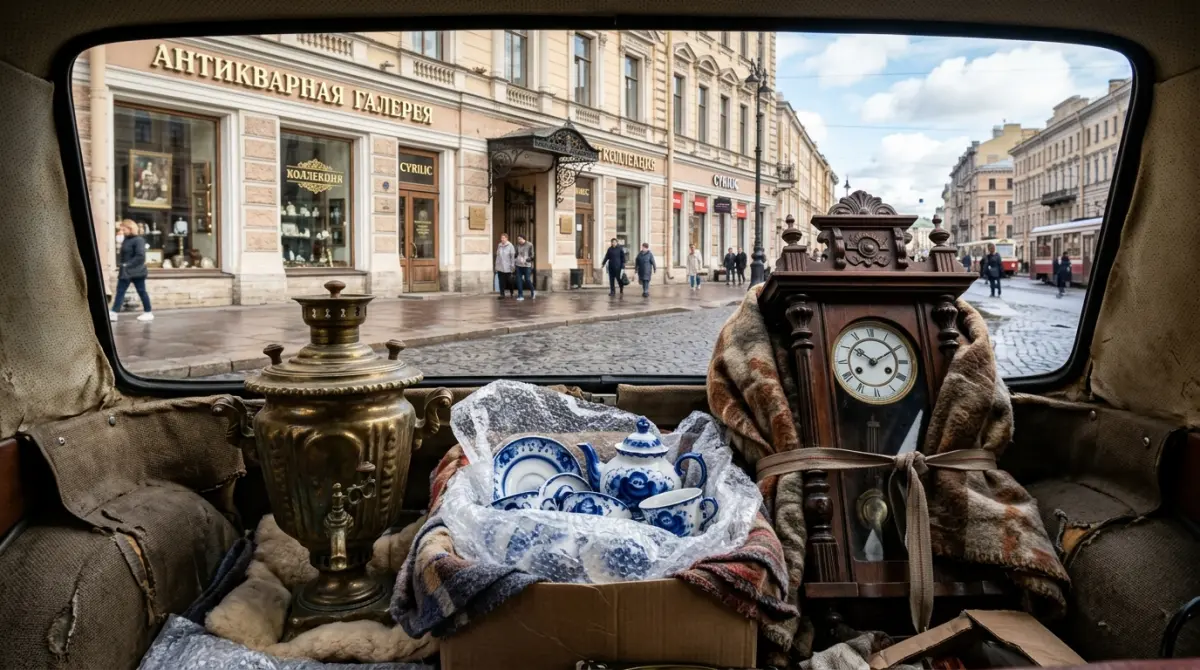 Реставрация и антиквариат: как перевозить старинные напольные часы, тульские самовары, фарфор и редкие книги без риска утраты