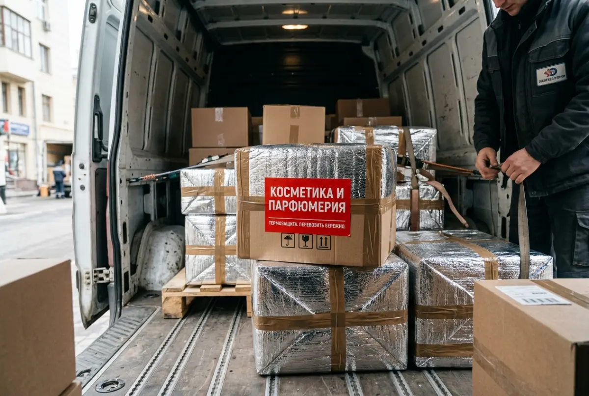 Оптимизация цепочки поставок для интернет-магазинов косметики и парфюмерии: температурный режим зимой