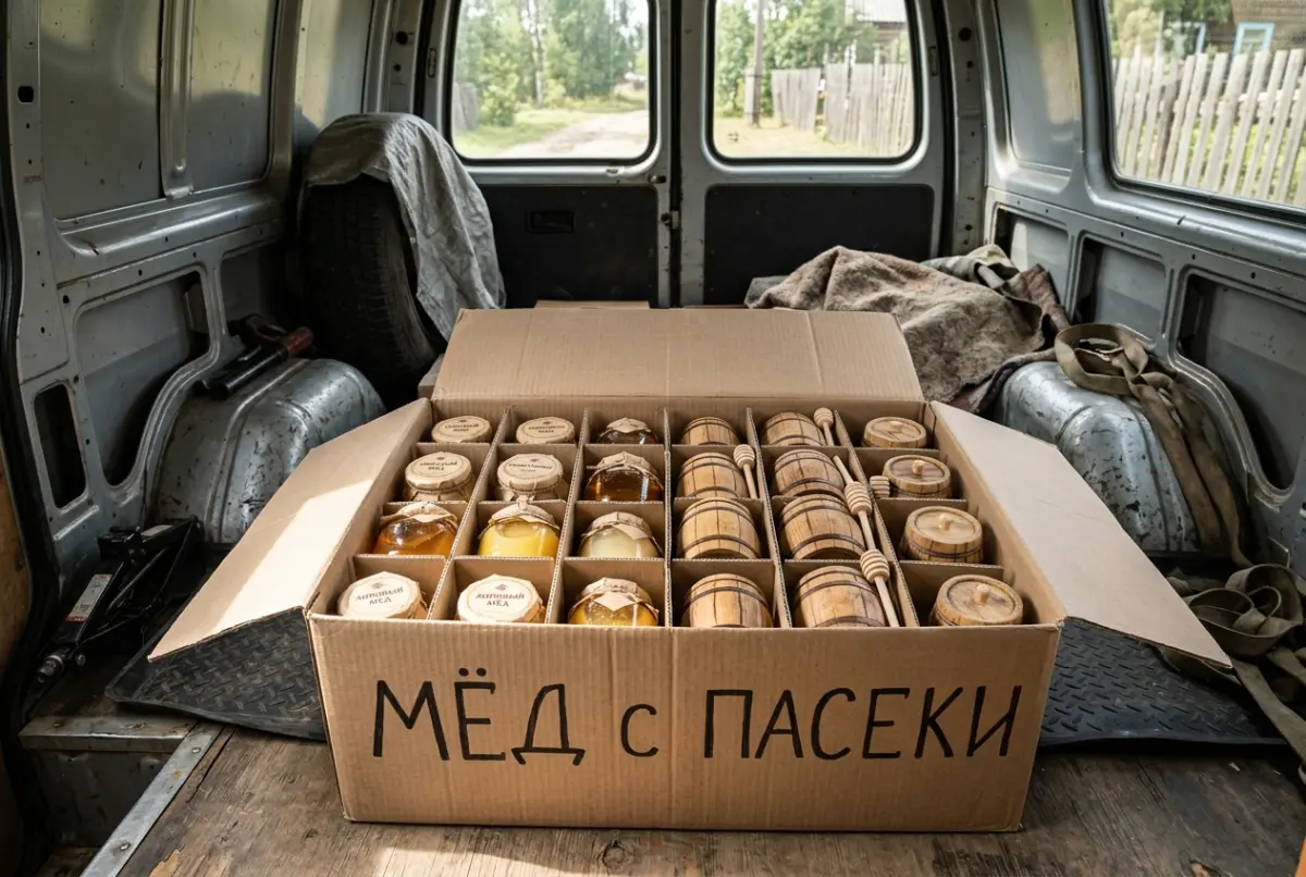 Особенности перевозки натурального меда, рамок с сотами и продукции пчеловодства: тара, крепеж и температурный режим