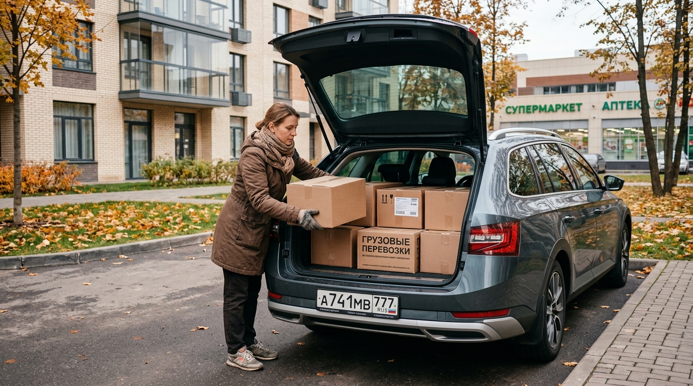 Подработка на универсалах и лифтбеках: как зарабатывать от 45 000 ₽ в месяц на попутных посылках без износа автомобиля в такси