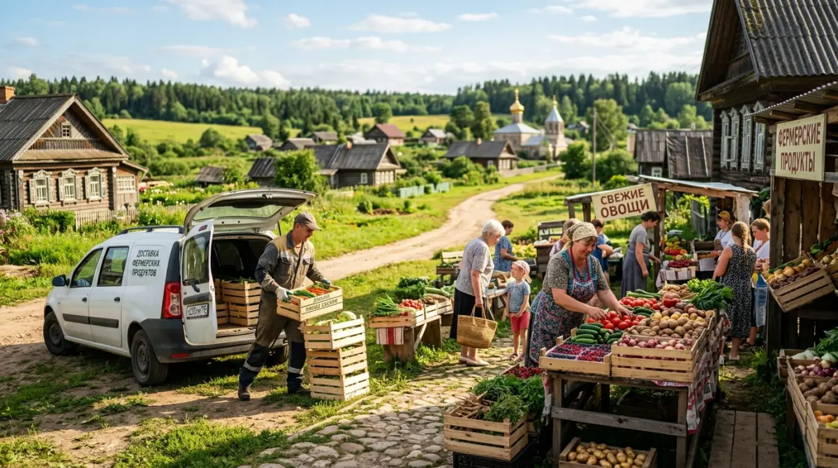 Прямая доставка фермерских продуктов: от грядки до стола без посредников