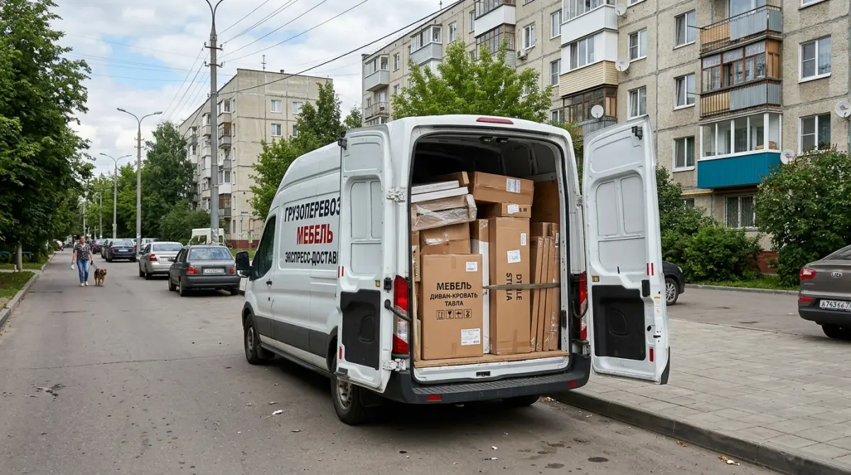 Доставка негабаритных заказов для маркетплейсов: от стройматериалов до мебели и бытовой техники