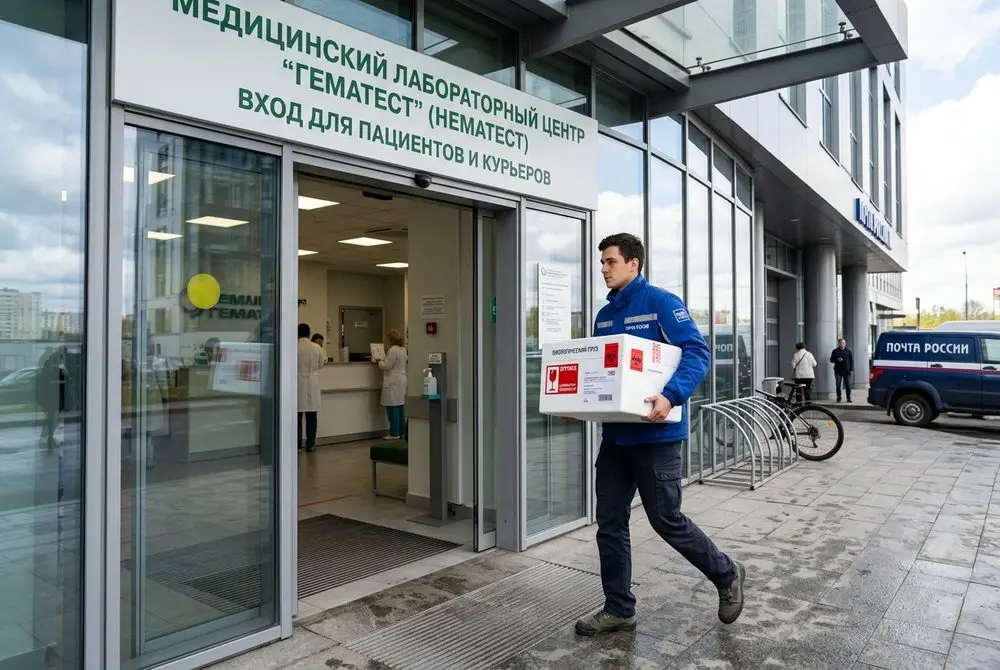 Экспресс-доставка медицинского оборудования и лабораторных расходников между филиалами