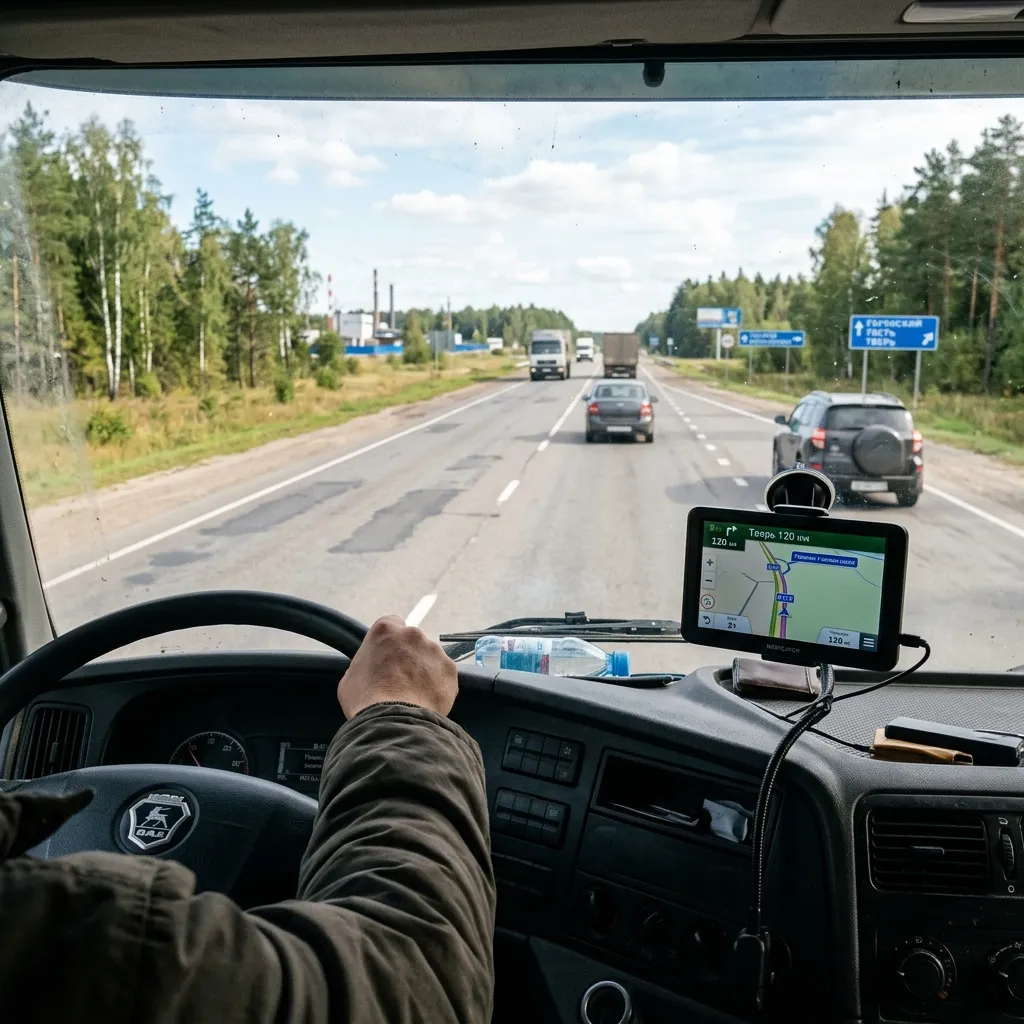 Подготовка легкого автомобиля к длительному рейсу с попутным грузом