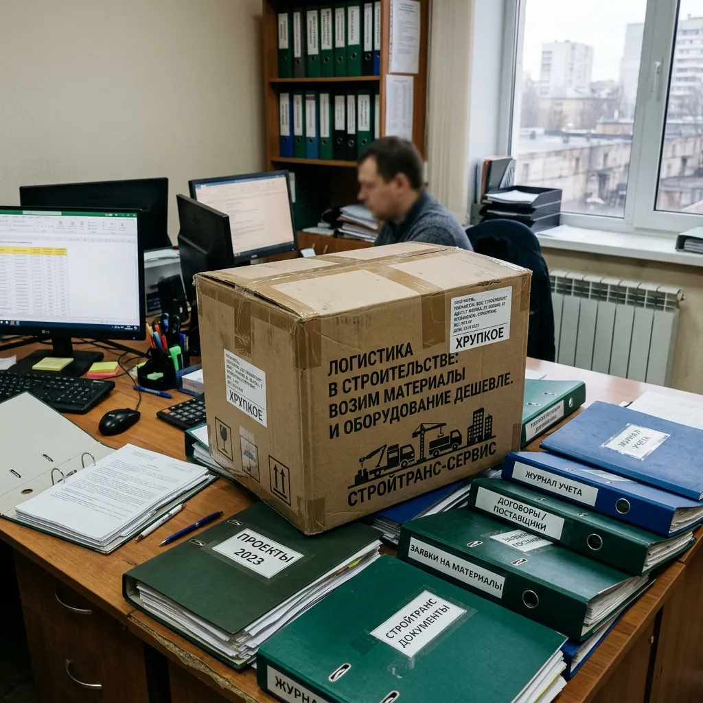 Преимущества попутных грузоперевозок для строительных компаний
