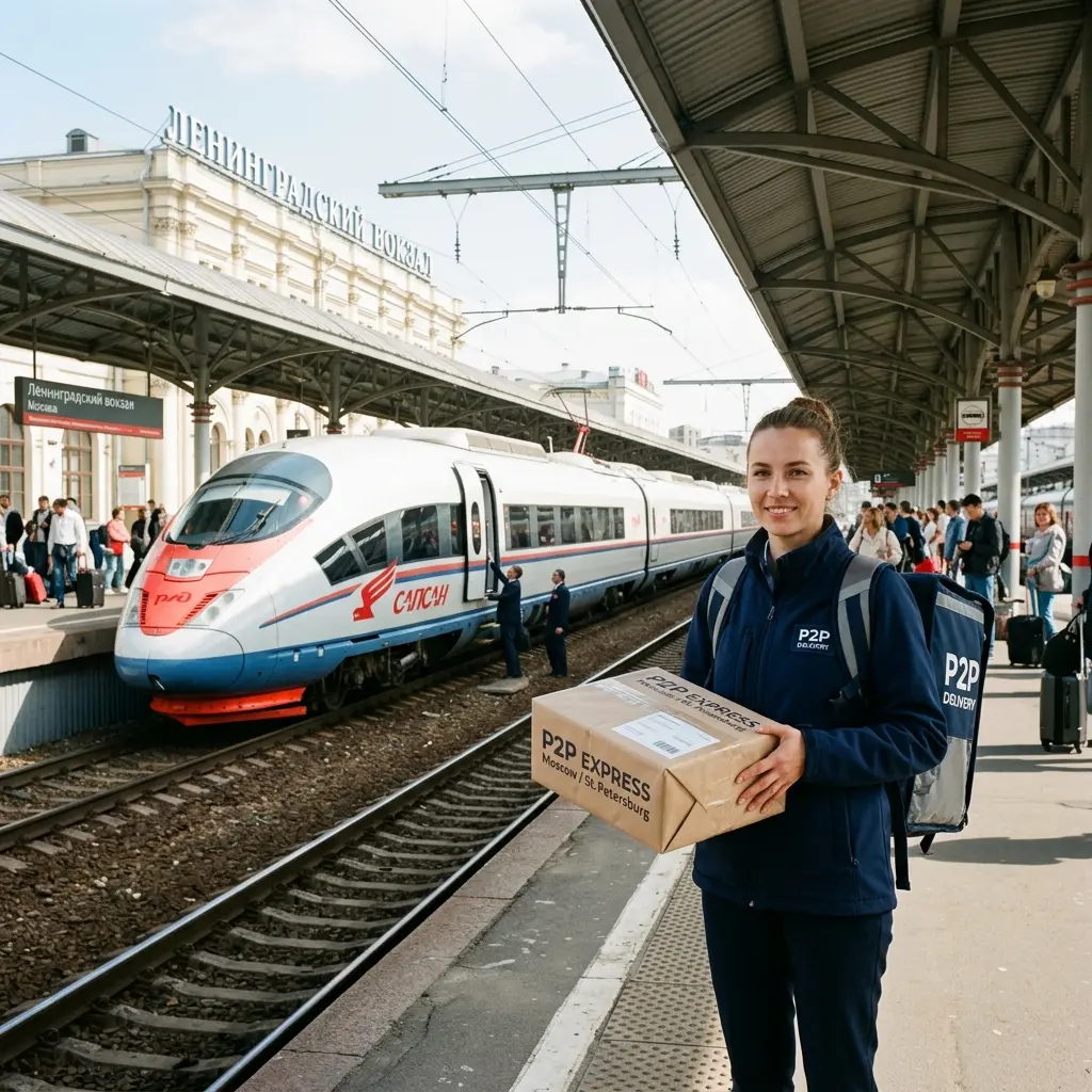 Отправка документов и ценных бумаг между Москвой и Санкт-Петербургом: «Сапсан» vs P2P-курьеры — сравнение скорости, надежности и цены
