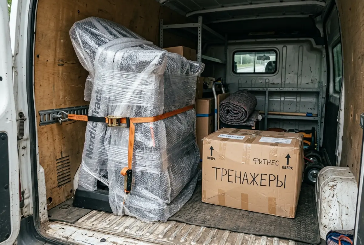 Как перевезти крупногабаритные домашние тренажеры попутным авто: беговые дорожки, эллипсоиды