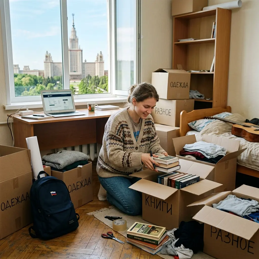 Студенческая логистика: как отправить вещи на учебу в другой город (Москва, Казань, Новосибирск) без стресса и разорения