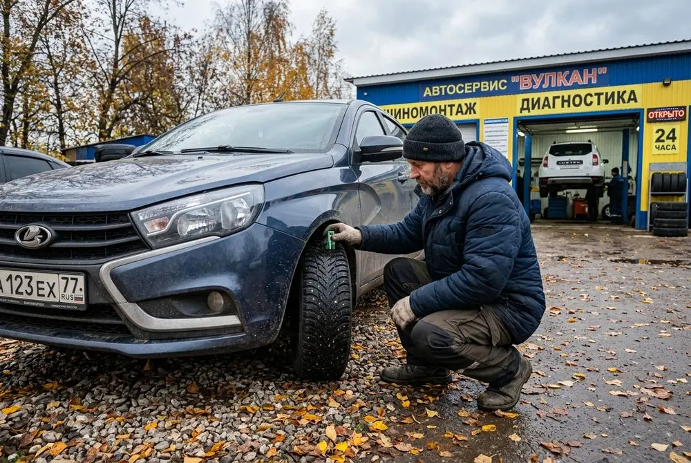 Сезонное обслуживание автомобиля для междугородних курьеров: подготовка к осени и зиме