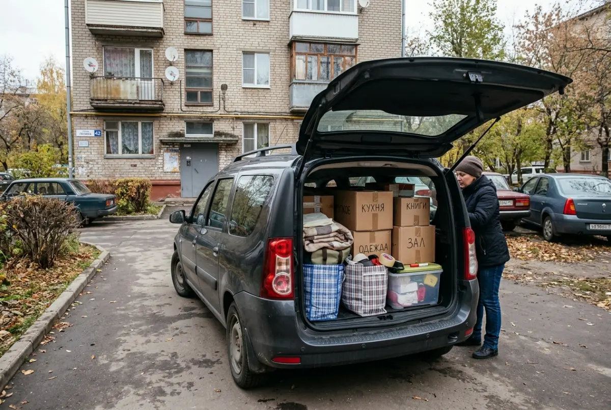 Работа водителем на своем минивэне: перевозка квартирных переездов и крупногабарита